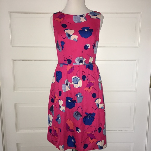 Adrianna Papell Dresses & Skirts - Adrianna Papell Floral A-line Dress w/ Pockets 4